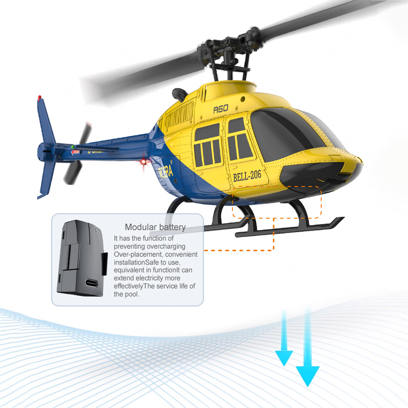 A60 RC 헬리콥터 2.4G 6축 자이로스코프 4채널 - Rc Hobby Grade Helicopter 리뷰 및 가격
