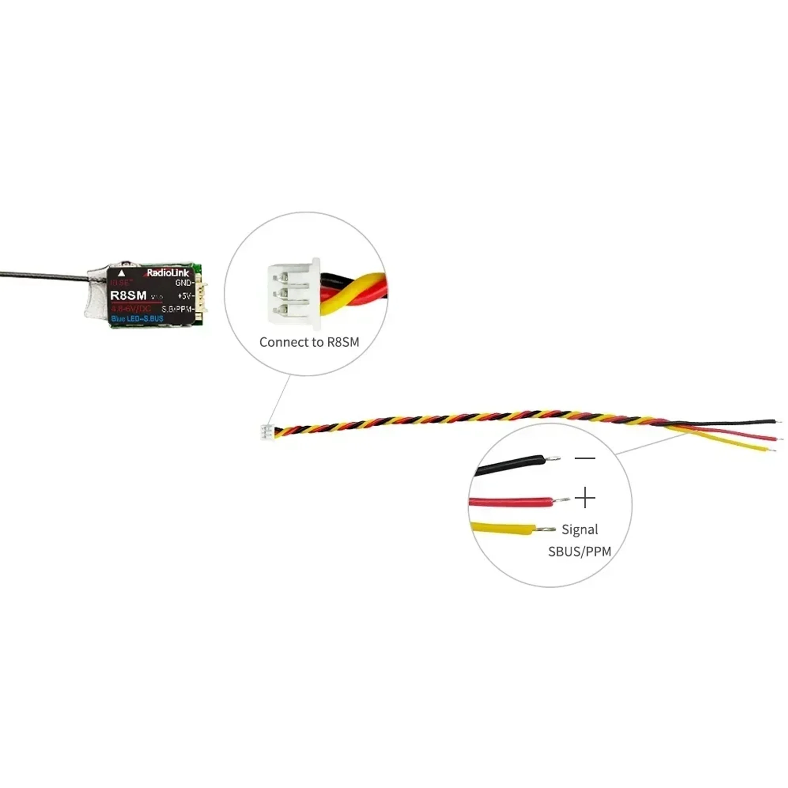 Radiolink R8SM 8채널 2.4G 미니 수신기 - Receiver Sbus 8Ch 리뷰 및 가격