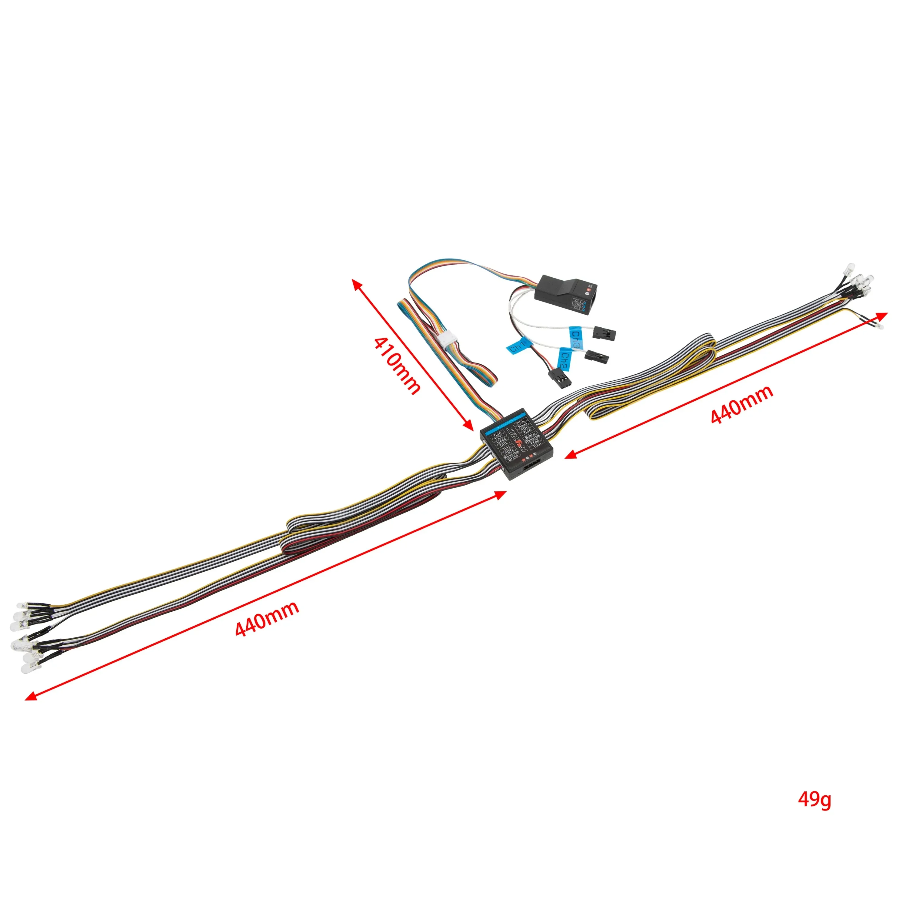 RC 자동차 1/8 1/10 RC 자동차 14 LED  - Rc Hobby Horizon 리뷰 및 가격