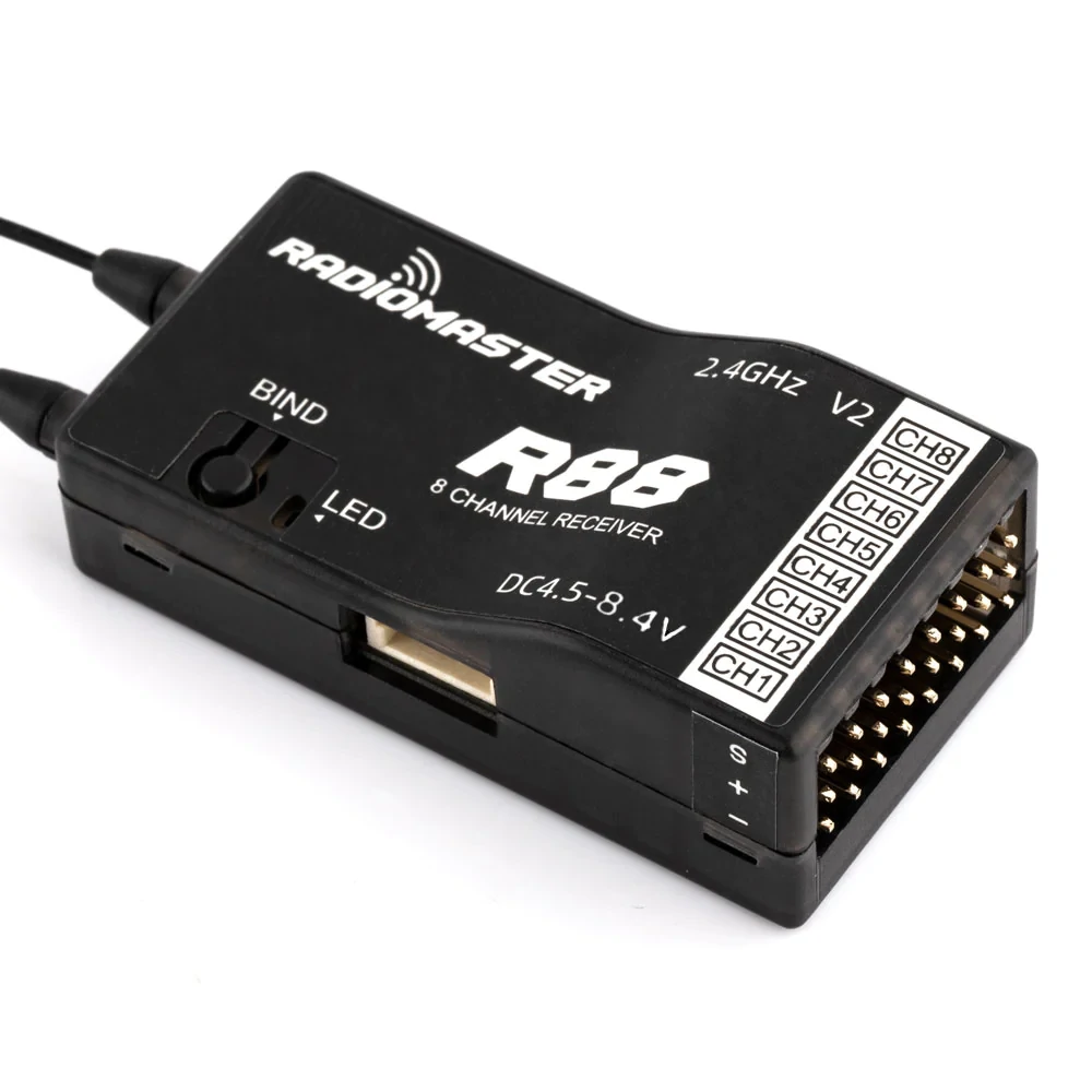 RadioMaster R88 V2 2.4GHz 8CH  - Receiver Sbus 8Ch 리뷰 및 가격