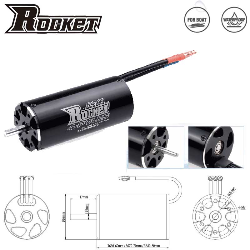 ROCKET-RC 2968 2958 2948 브러시리스 - Rc Hobbyking 리뷰 및 가격
