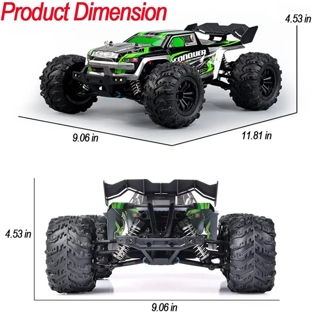 1:16 4WD RC 자동차 (50km/h): LED  - Rc Hobby Tech Bali 리뷰 및 가격